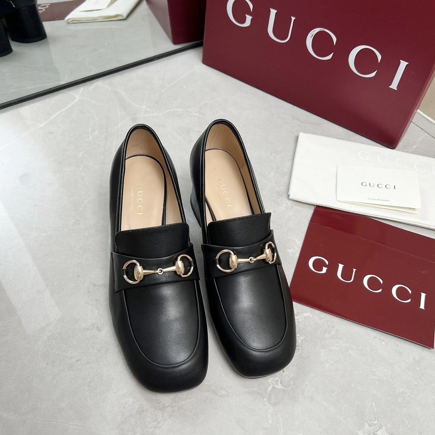 COCO-- 6u33i 832443 BKO00 1000 cowhide sheepskin Heel height:5.5cm item:E-X362H2815
